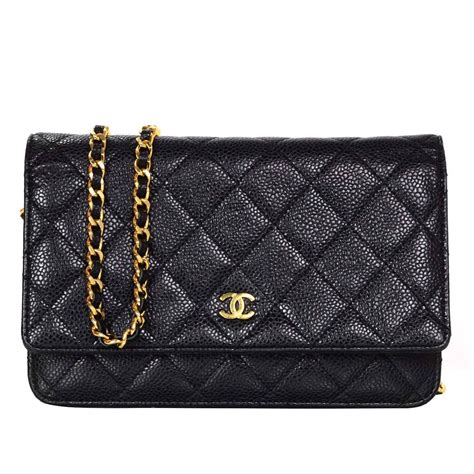 black chanel croddbody|authentic chanel wallet crossbody.